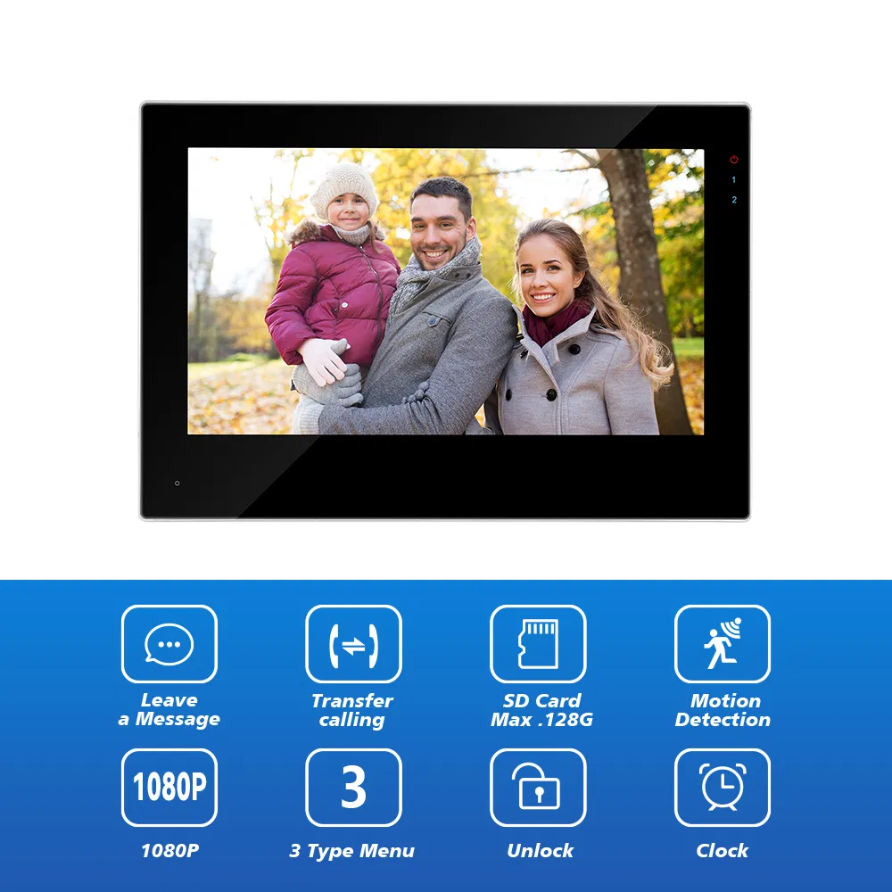 Best Sell Video Phone System with IP65 Waterproof Doorbell for Home