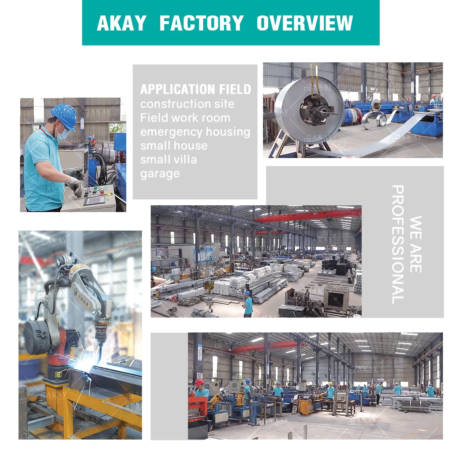 Prefab/Modular Tiny House /Container/Box Space/Modular Modular House for Camp/Worker Accommadation/Refugee Camp/Office/Hospital Prefabricated-Building