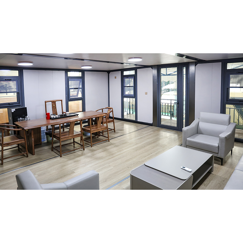 Modular with Folding Steel Frame, Prefabricated Expandable Tiny Living Spaces Container House