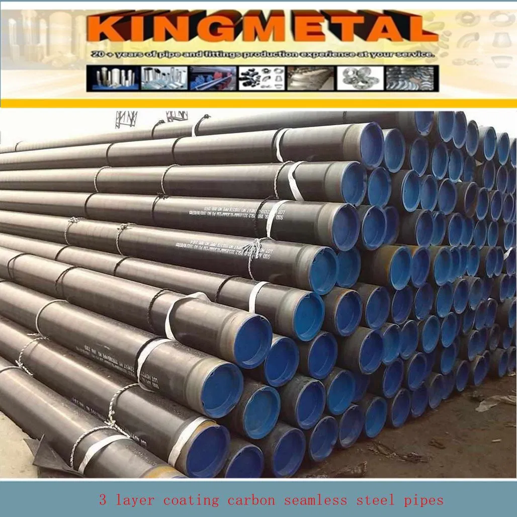 API 5L Psl1, Psl2 3PE/3PP Layer Coating Carbon Steel Pipe