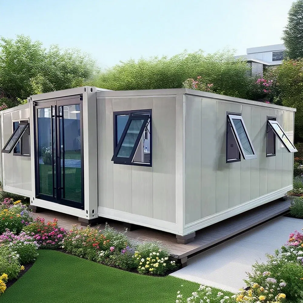 Foldable Container Home Hydraulic Quick-Deployment System for Emergency Shelter/Disaster Relief Portable Container House Prefab House