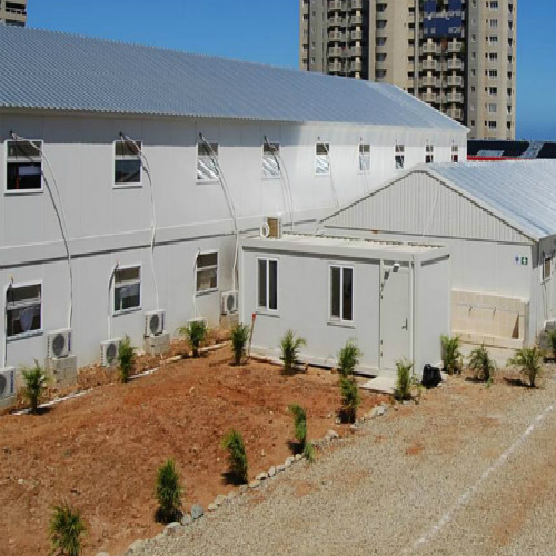 Containerized Modular Building for Temporary Office and Camp Facility