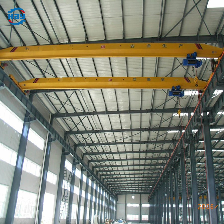 Integrated Light Duty Steel Structure Building and 10 Tons Crane Manufacturer