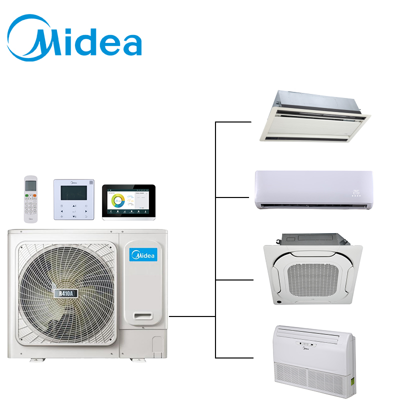 Midea Energy Saving 380V 220V Mini Vrf Air Conditioner System with CE Certification for Residential Building in Nepal