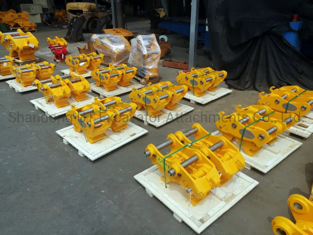 Excavator Mechanical Quick Hitch Coupler 1