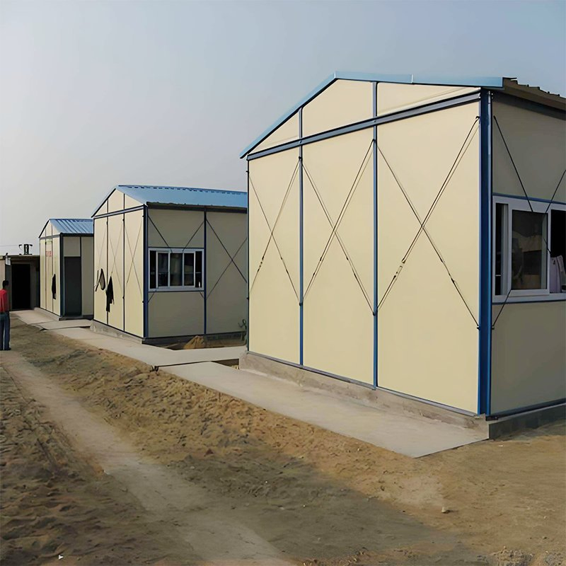 Modular K-Type Prefab Housing System with Steel Frame Structure