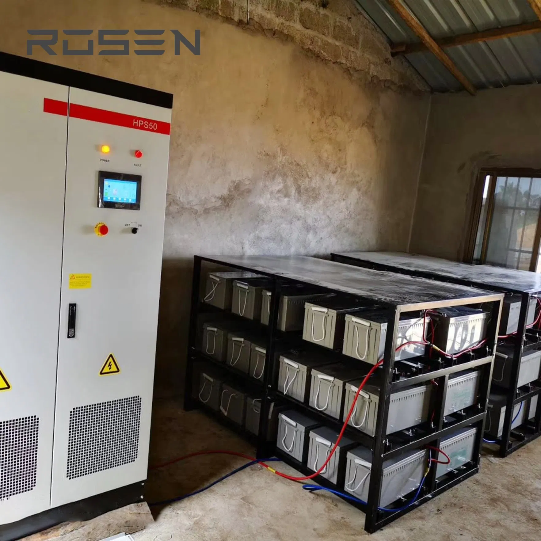 Ess 30kw 50kw 100kw All in One Solar Power System Power Supply Battery Container