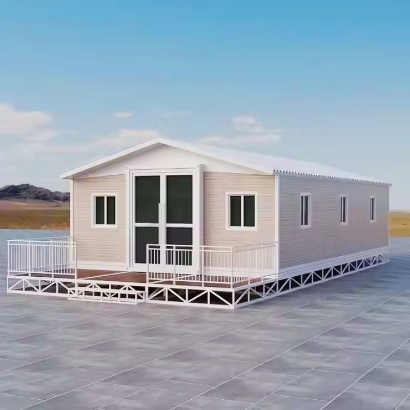 Prefabricated Modern Steel Structure Living Spaces Portable Modular Chic Tiny Expandable Design Houses for Sale