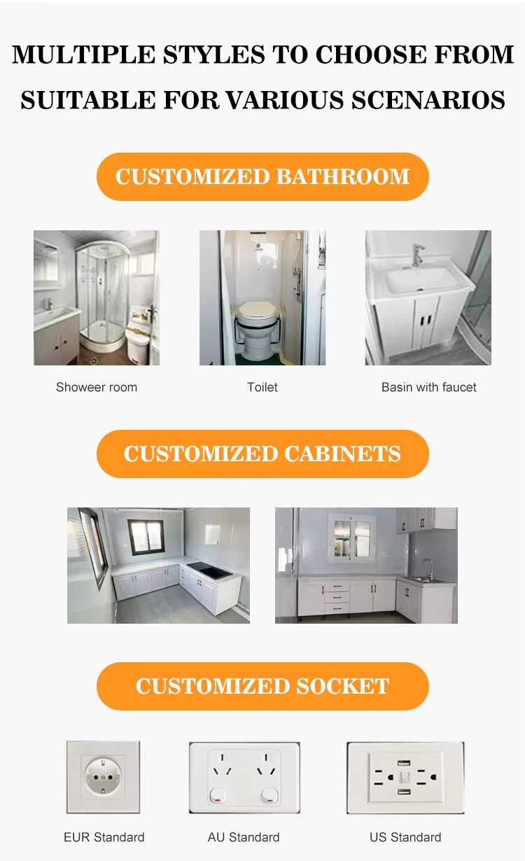 Compact Steel Structure Container House for Comfortable Living Spaces