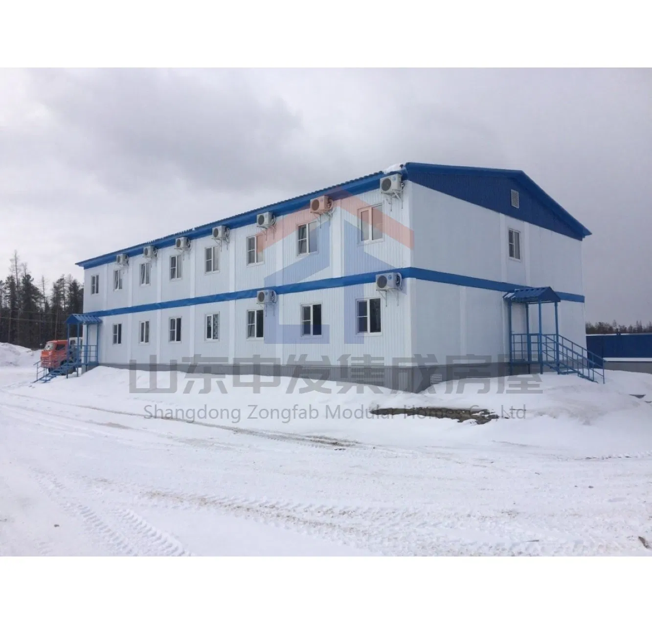 Tiny Living Luxury Prefab Modular Steel Prefabricated Prefab Container House Temporary Building Office Project Housing Camp Building