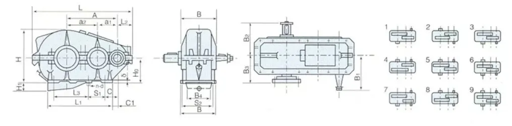 Installation Dimensions Diagram