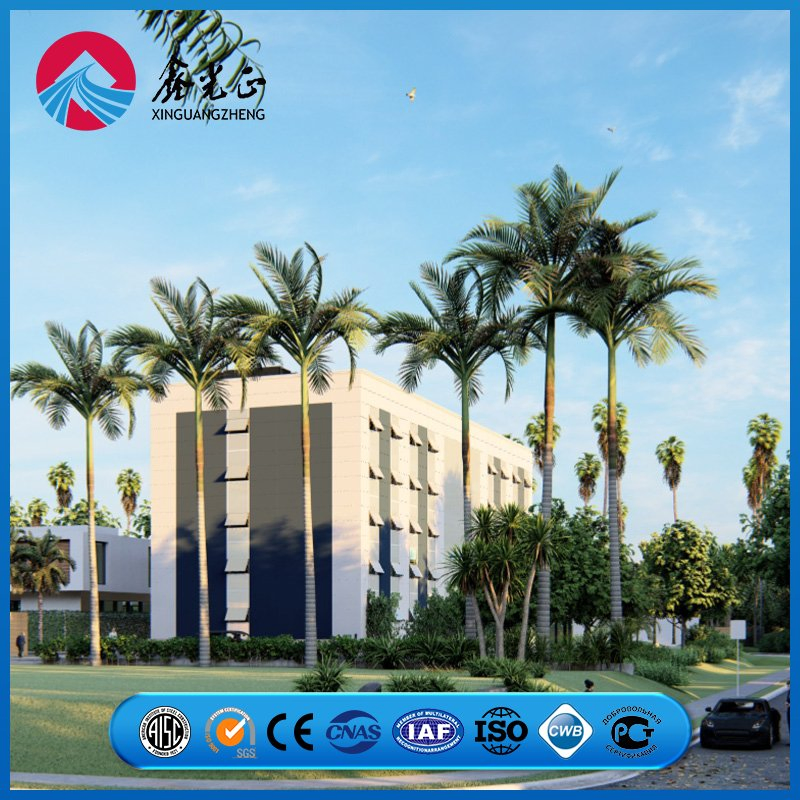 Integrated Structural Stability Pipeline Fixing Support Unit Metal Prefab/Prefabricated Steel Structure Multi-Story/High-Rise Office Building