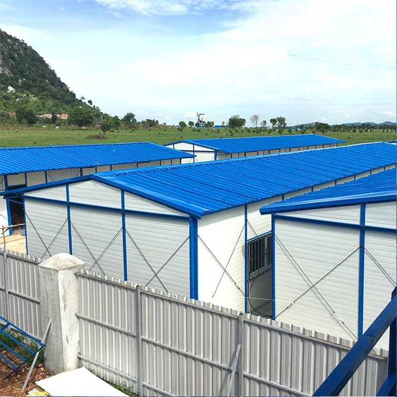 Modular K-Type Prefab Housing System with Steel Frame Structure