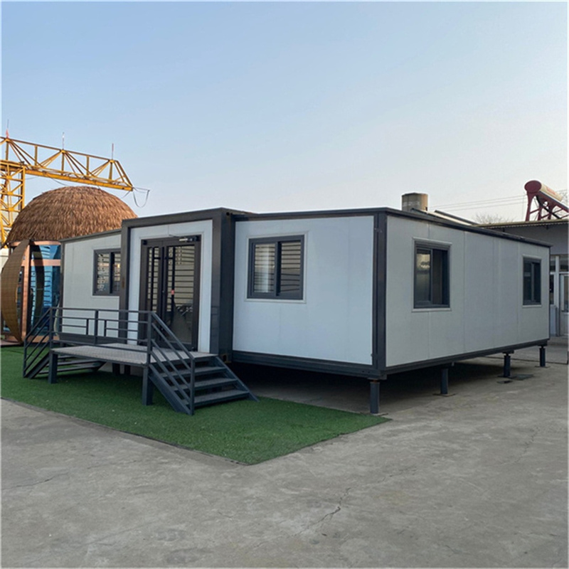 Large Prefab 20FT 40FT Modular Luxury Mobile Home Two Bedroom Prefabricated for Sale Expandable Container House
