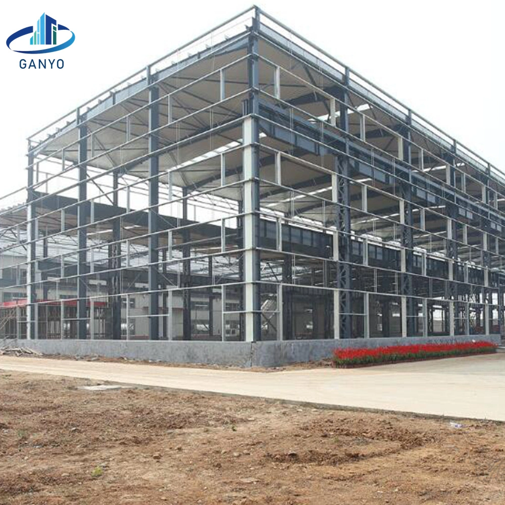 Modern Design Light Steel Frame Prefabricated Steel Structure House Two Storey Luxury Prefab Villa