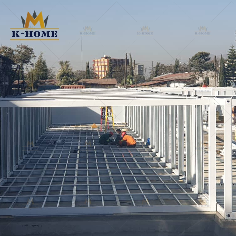 Fast Construction Portable Modular Accommodation Units in Ethiopia