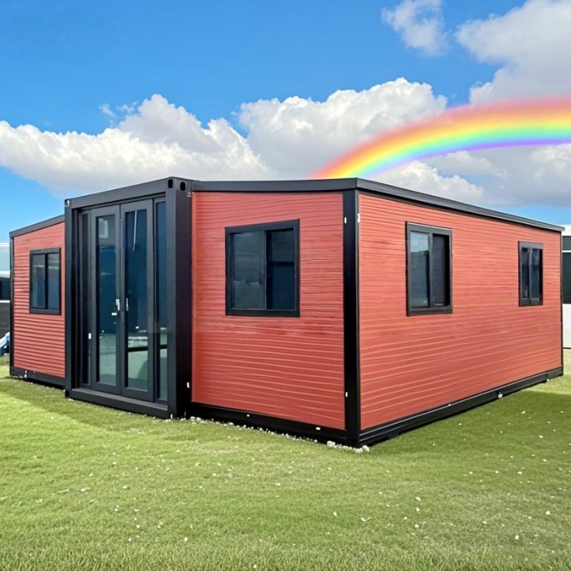 Best Seller Prefabricated Modern Steel Structure Living Spaces Portable Modular Chic Tiny Expandable Design Houses for Sale