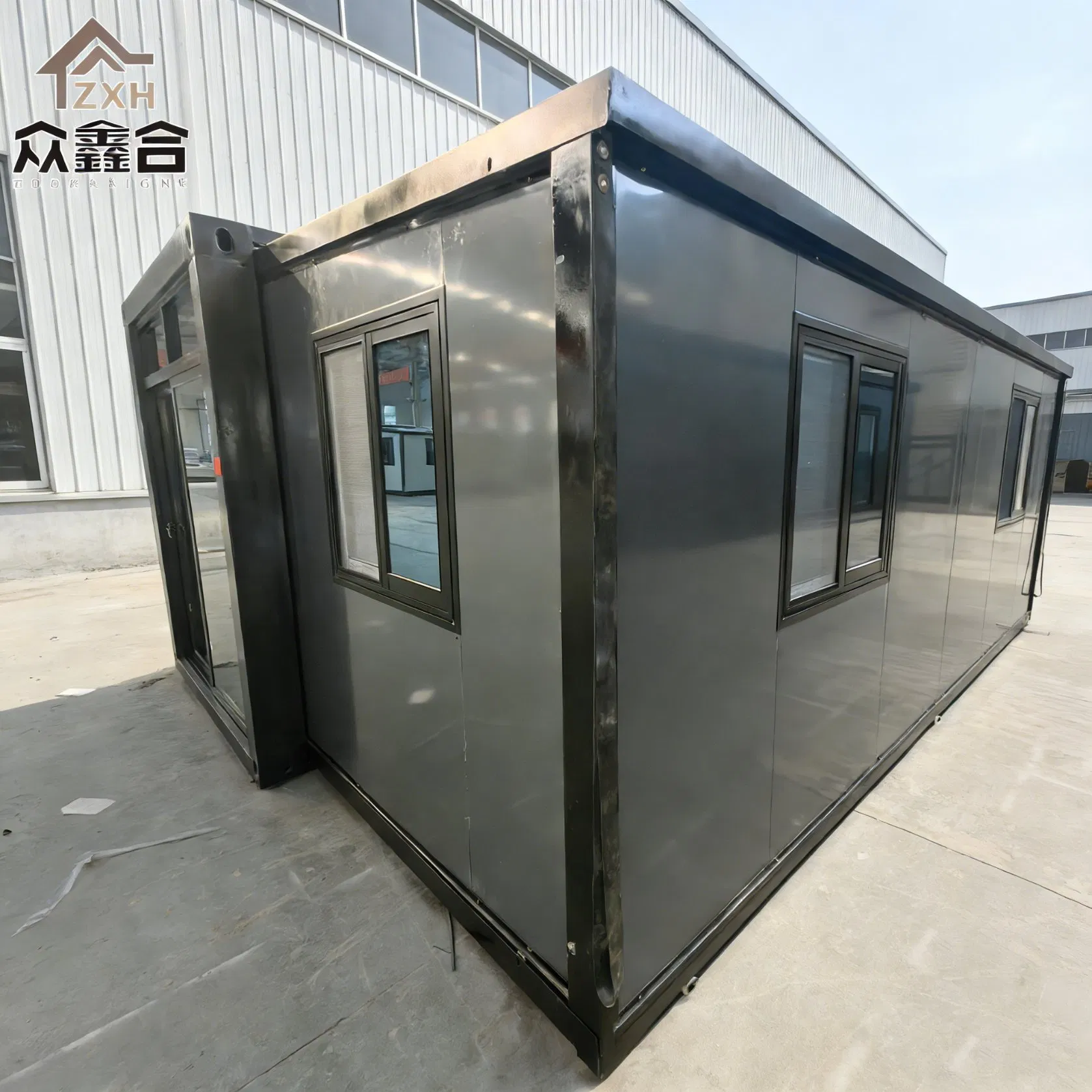 China Factory 20FT Expandable Mobile Home 3-Bedroom Prefab House