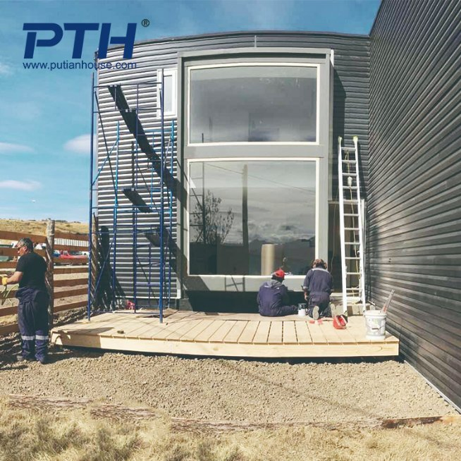 Modern Prefabricated Light Steel Villa House as Luxury Hotel Building