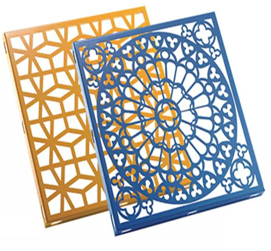 Aluminum Building Material Facade Cladding Exterior Cladding Accessories Prefab Laser Ventilated Facade Curtain Wall