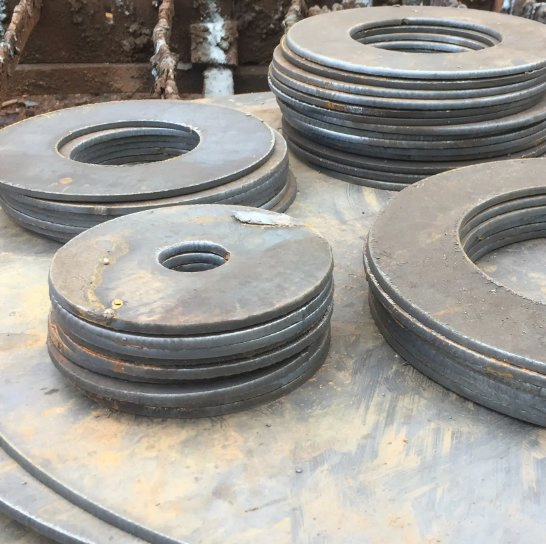 Custom Steel Components Made by Metal Laser Cutting Plate Service