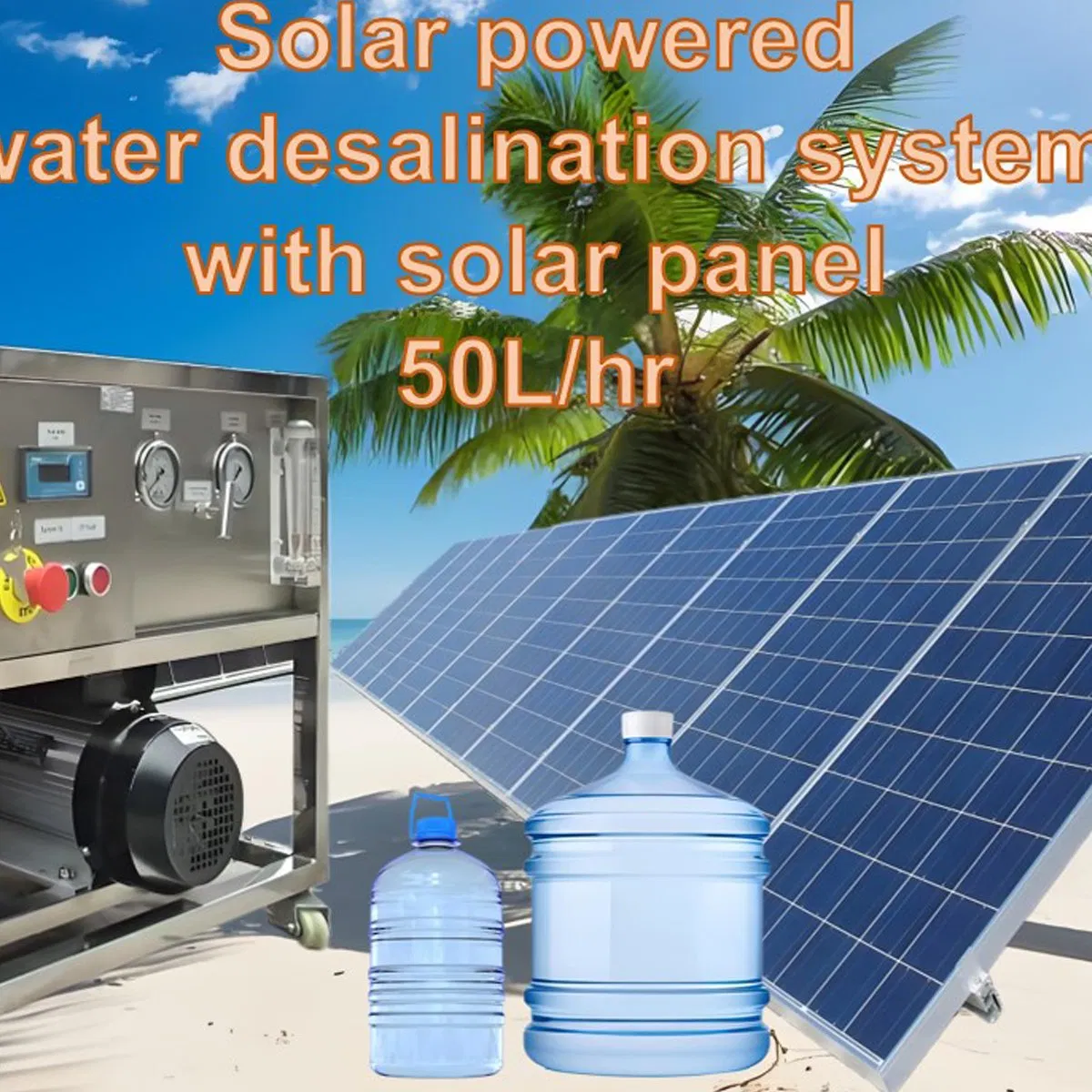 High Quality and Latest Design RO Solar Powered Reverse Osmosis Desalination Reverse Osmosis System