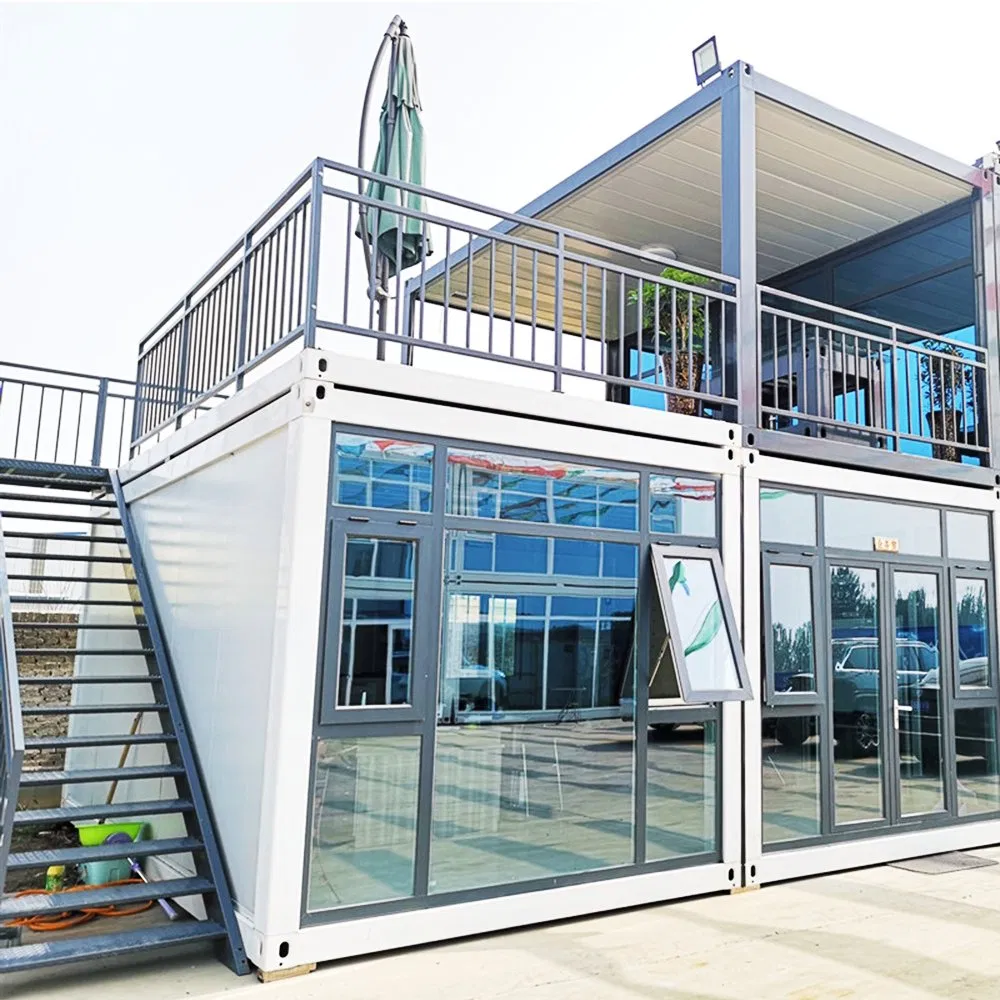 Rapidly Scalable Worker Camp Container with Sanitation Modules House
