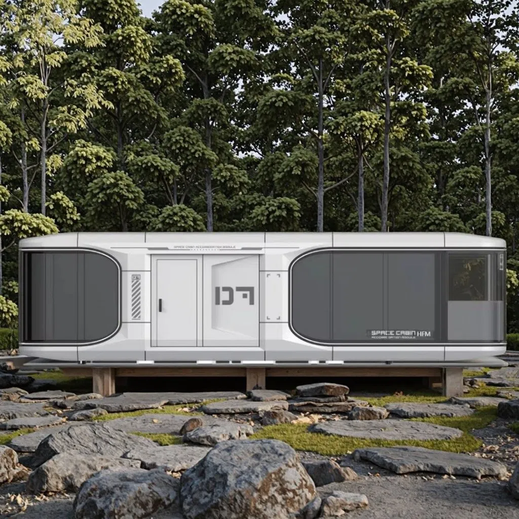Eco-Friendly Tiny Modular Living Capsule for Sustainable Spaces