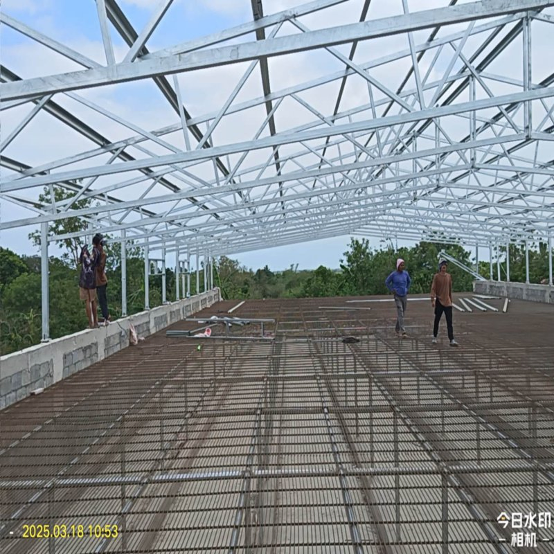 High-Strength Modular Steel Structure Building for Integrated Broiler Farming System