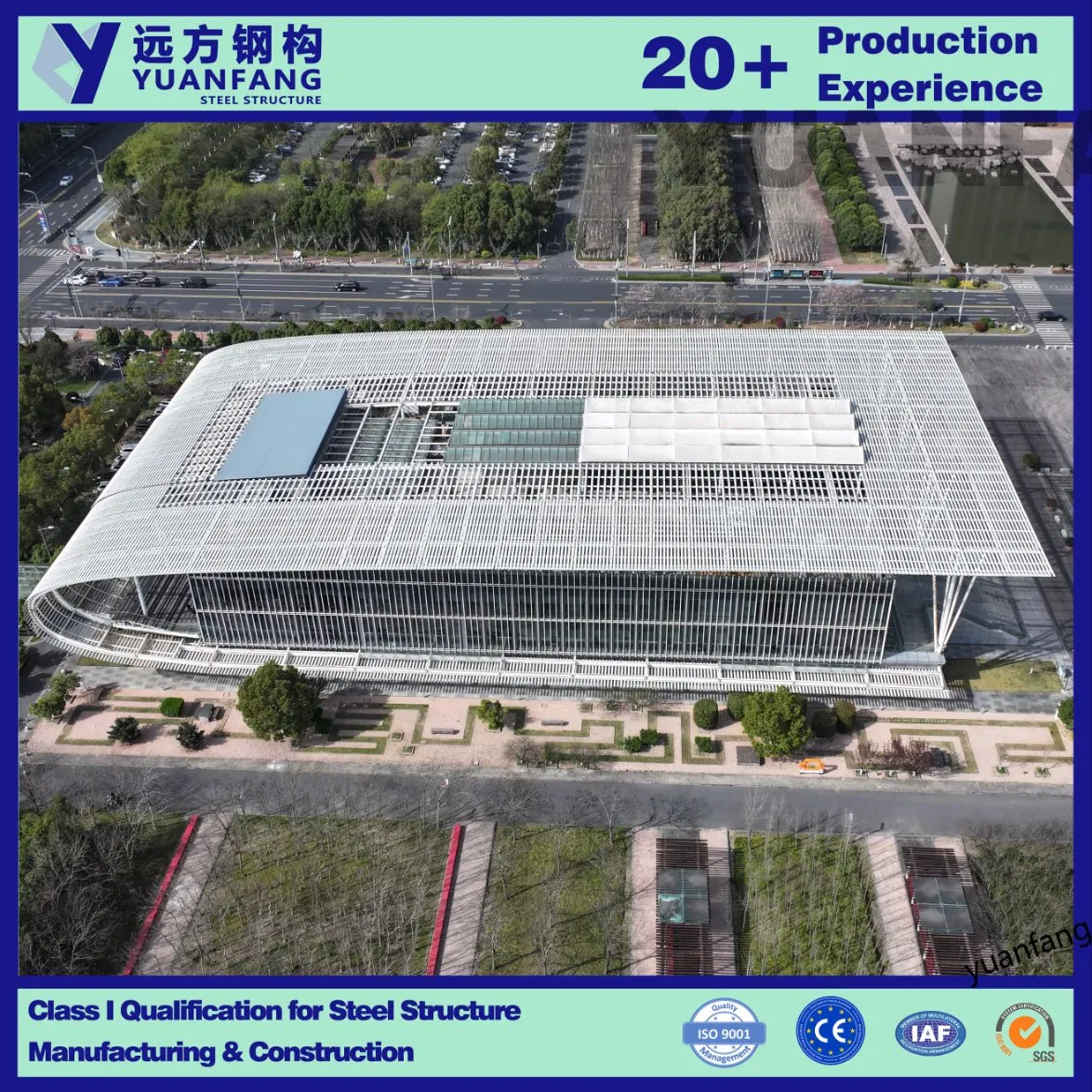 Direct Multifunctional Modular Light Steel Structure Office Building