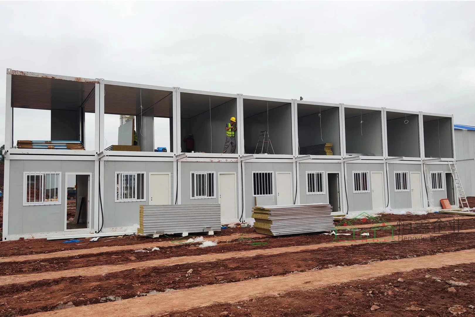 Robust Portable Home Structure Featuring Built-in Toilet Solution