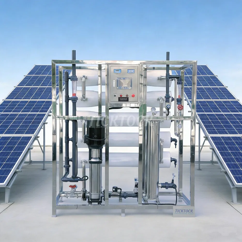 Immediate Potable Water for Disaster Relief Water Treatment Machinery RO System 3000lph