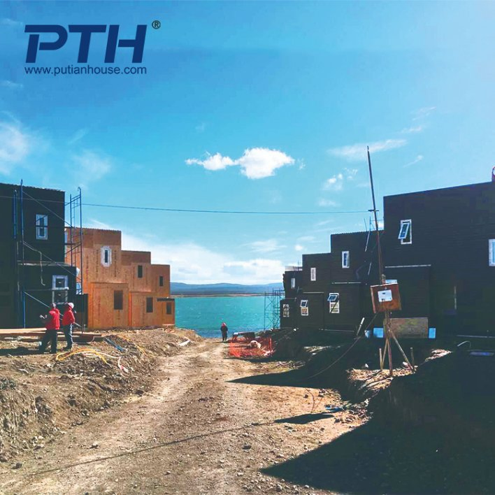 Modern Prefabricated Light Steel Villa House as Luxury Hotel Building