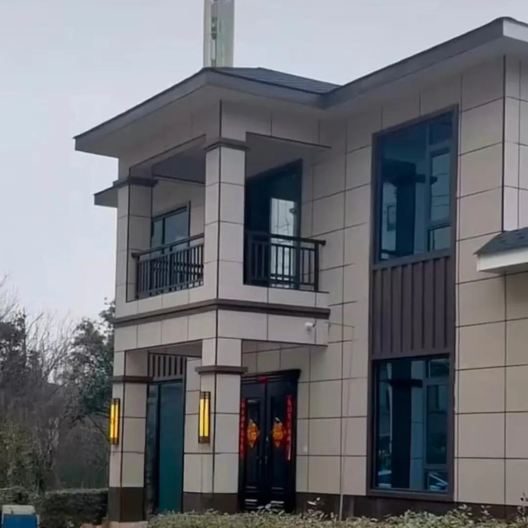 High Quality Prefabricated Houses, Light Steel Villas, Frame Structures Made in China