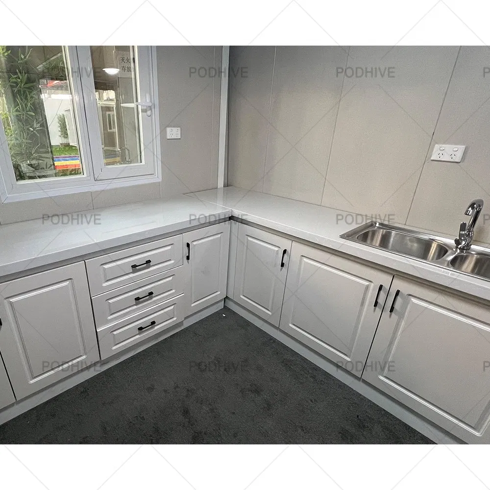 20FT/40FT Portable Container Houses, 1/2/3/4/5bedroom Prefab Expandable Foldable Homes