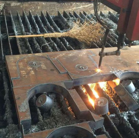 Custom Steel Components Made by Metal Laser Cutting Plate Service