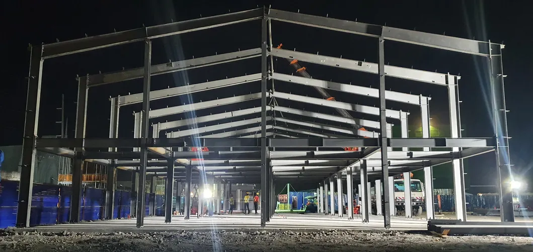 Steel Structure Apartment School Mall Permanent Building