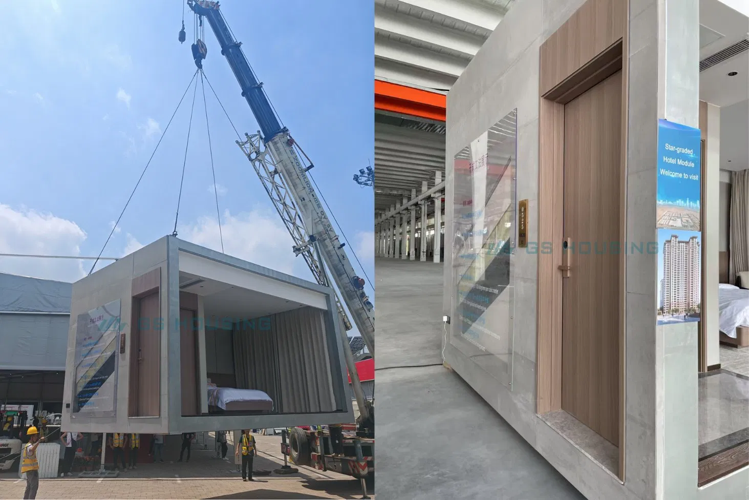 Customized Prefabricated Steel Structure Manufacturers Container Prefab Modular Hotel Mic