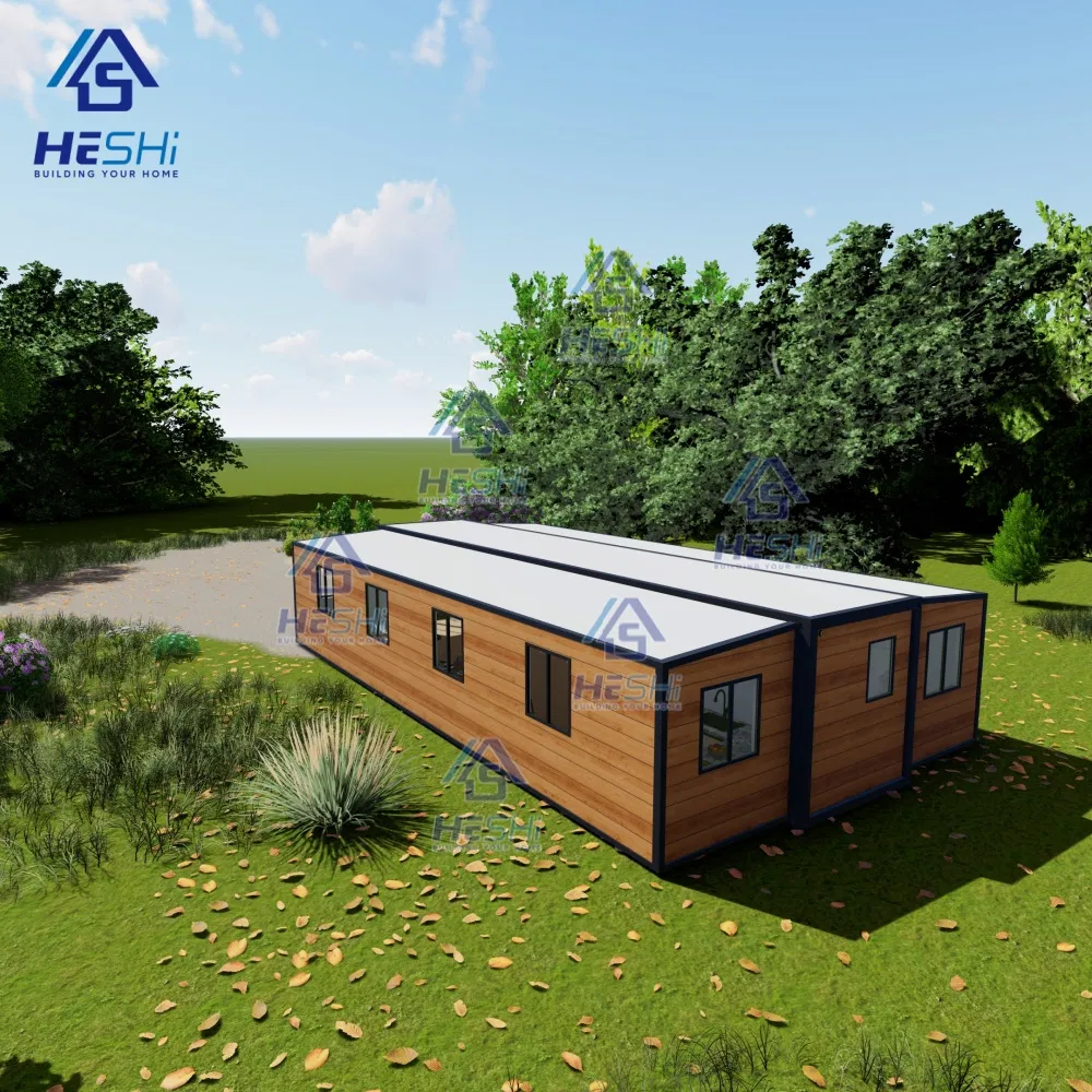 Large Prefabricated 20FT 40FT Expandable Container House Kitchen Prefab Outdoor Mobile Home Casas Prefabricadas