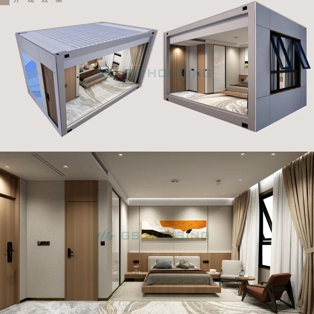 Customized Prefabricated Steel Structure Manufacturers Container Prefab Modular Hotel Mic