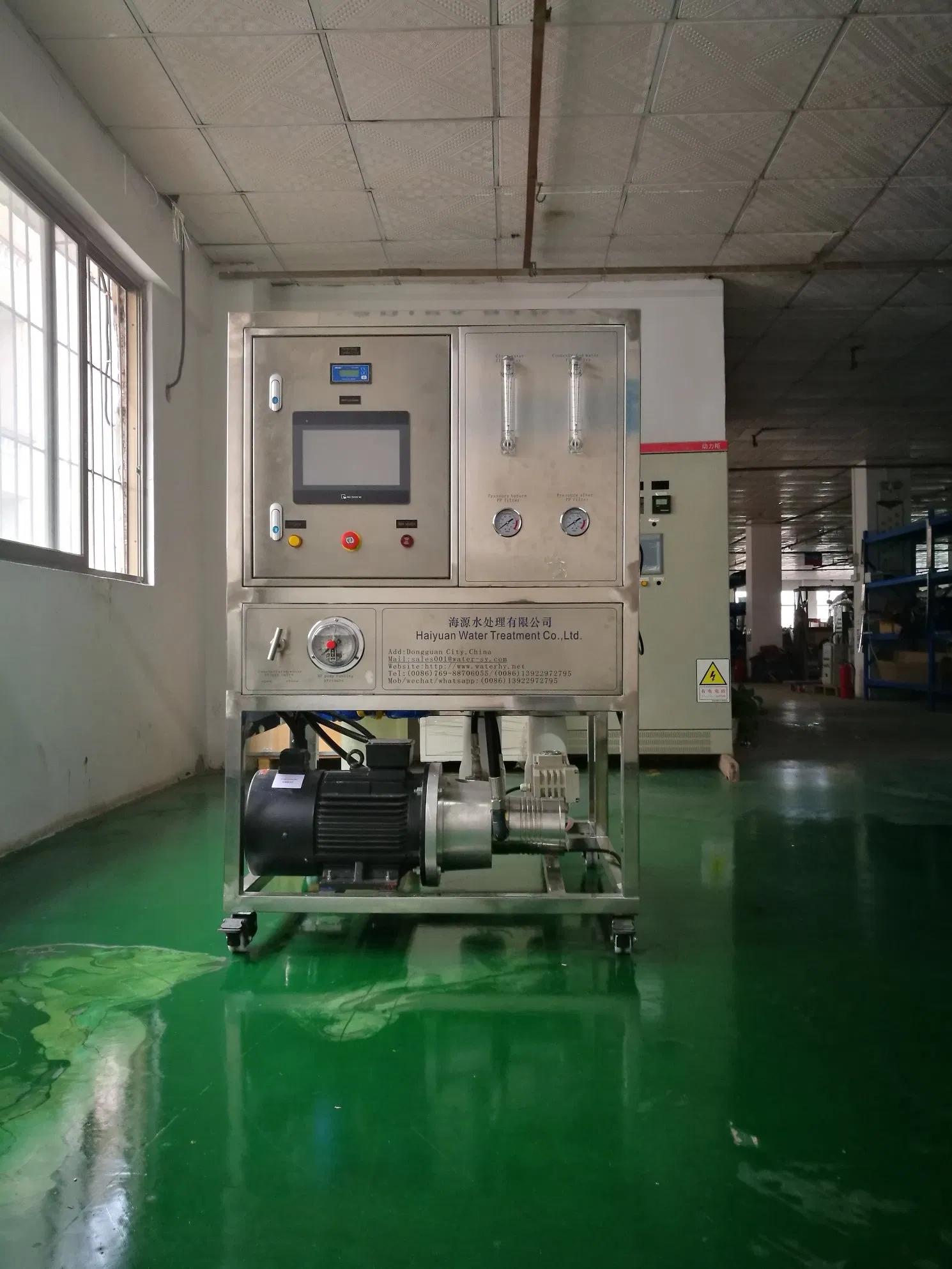 Portable Saltwater Desalination System for Drinking