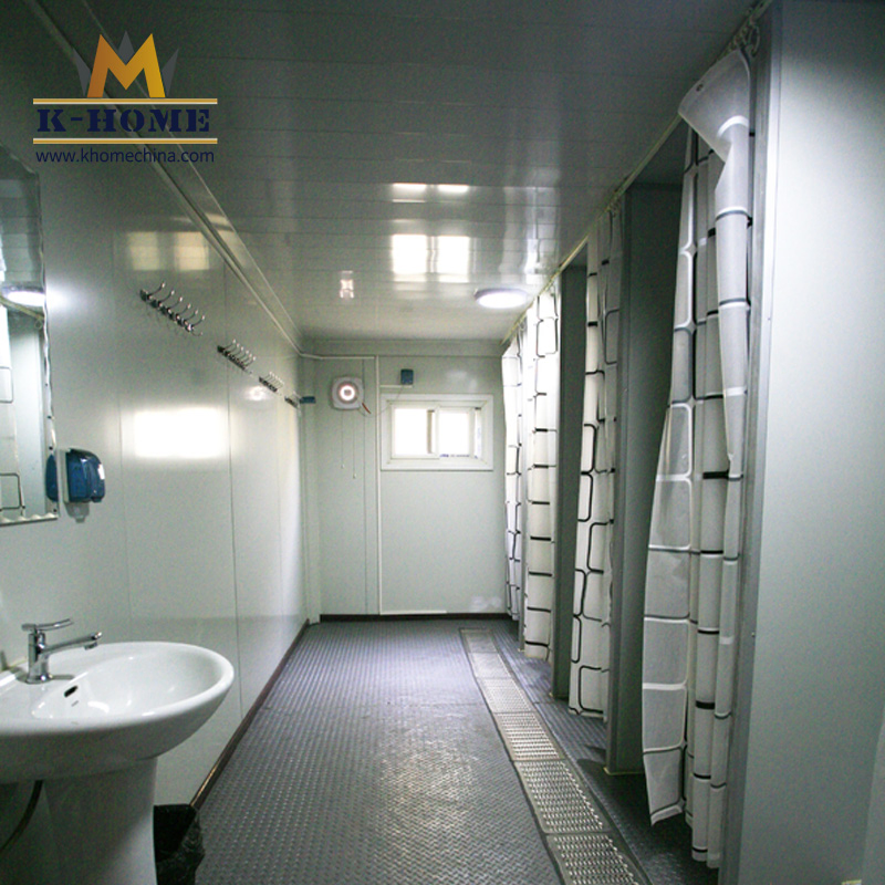 Portable Toilet and Shower Units for Temporary Workers