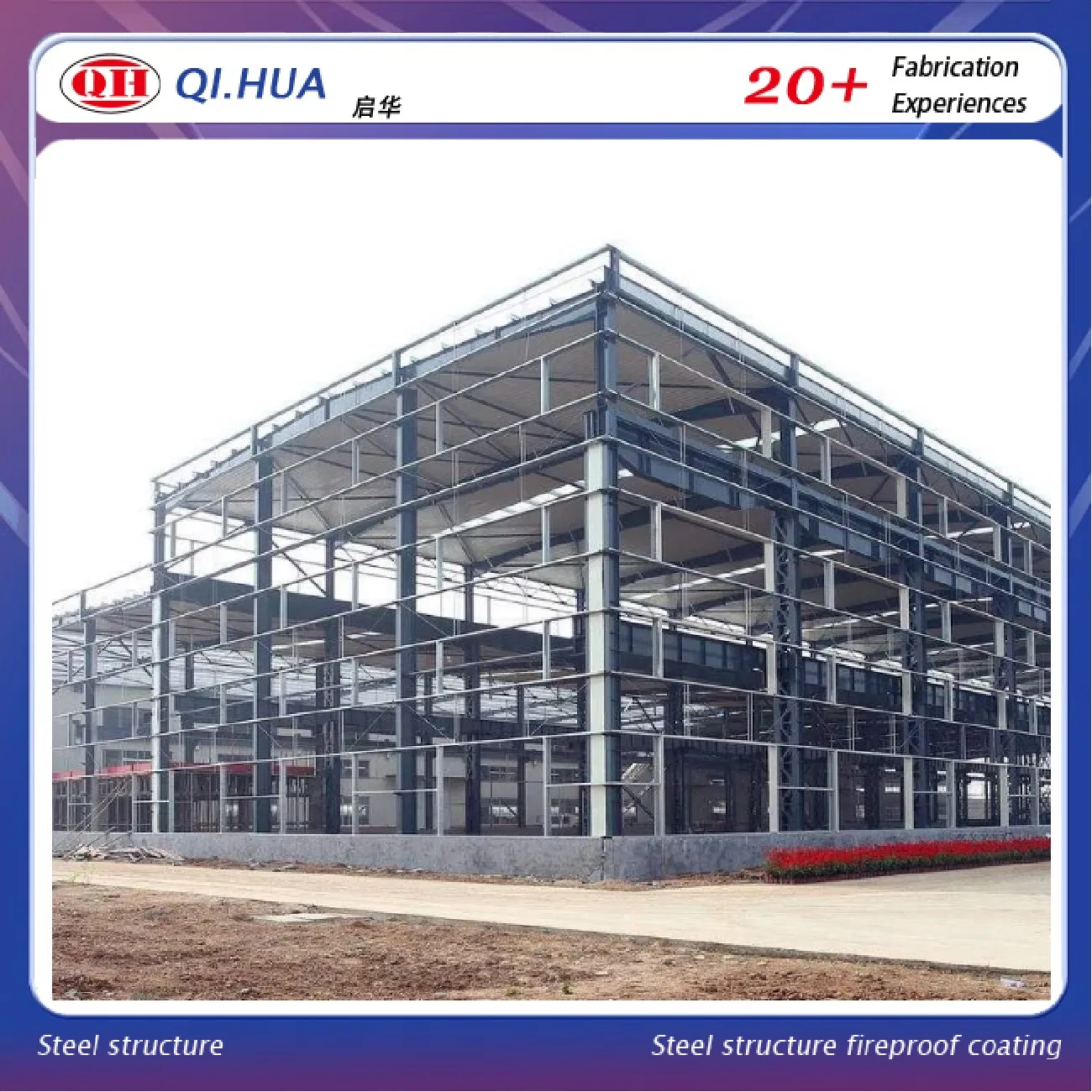 Multi Storey Modular Prefab Steel Structure Building for Hotel &amp; Office