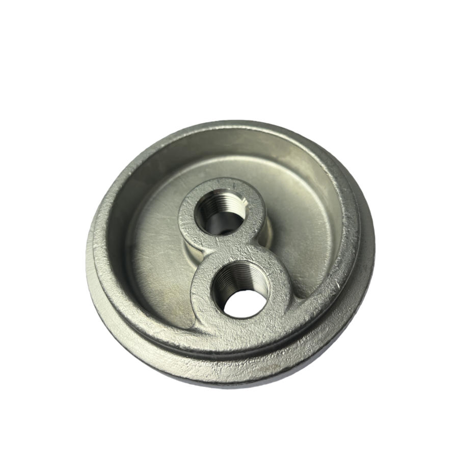 1.55kg 1/2" Port Stainless Steel Light End Cap for 4040 Membrane