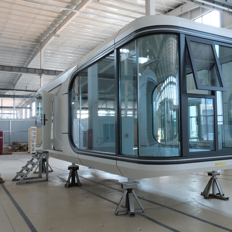 Smart Space Capsule House Pod Cabin Mobile Home Mini Portable Prefab House Space Capsule Home Capsule Energy Efficient