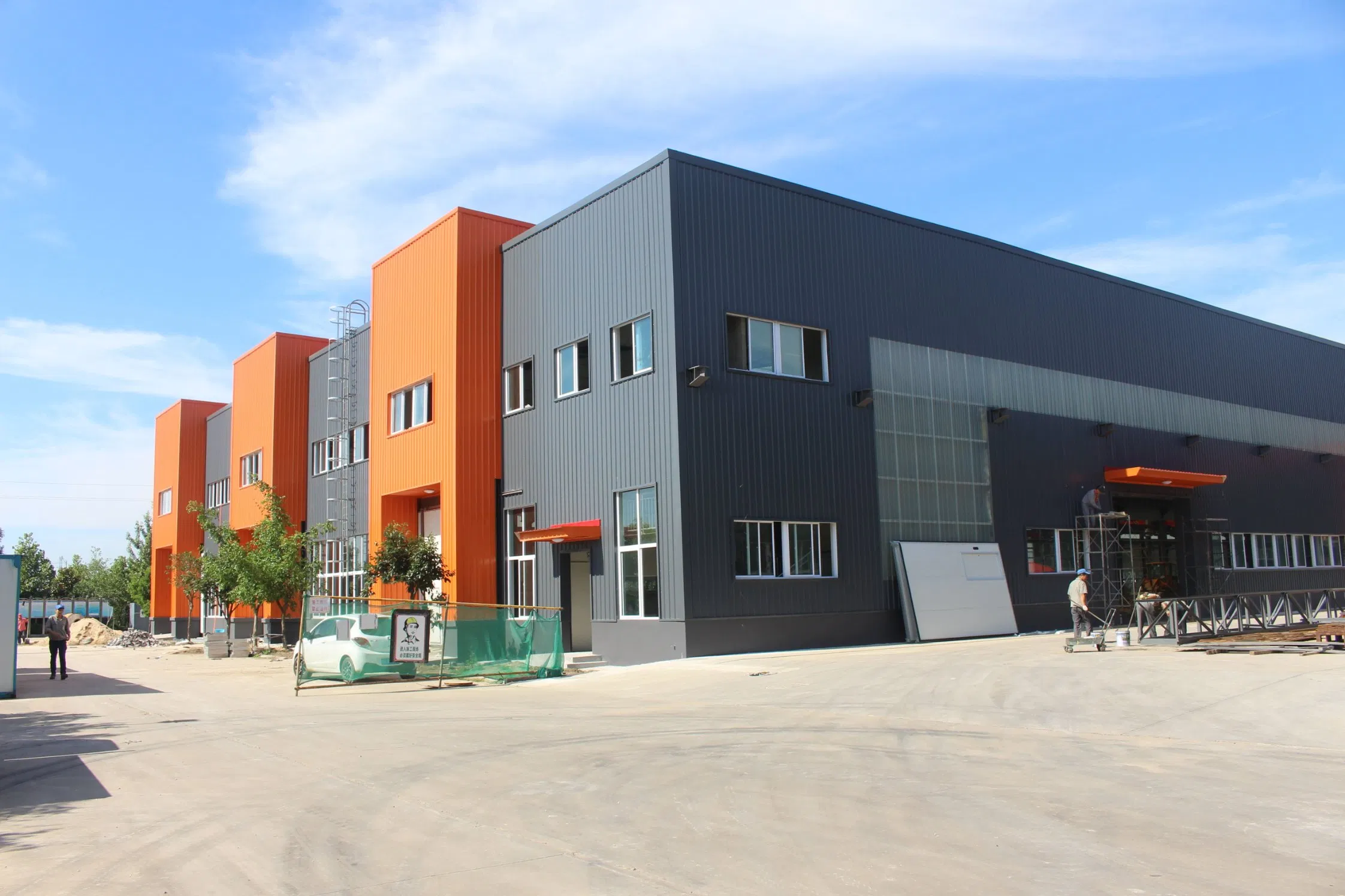 2025 Prefab House Prefabricated Steel Structure Villa Building Light Metal Construction Frame Building Church Steel Structure