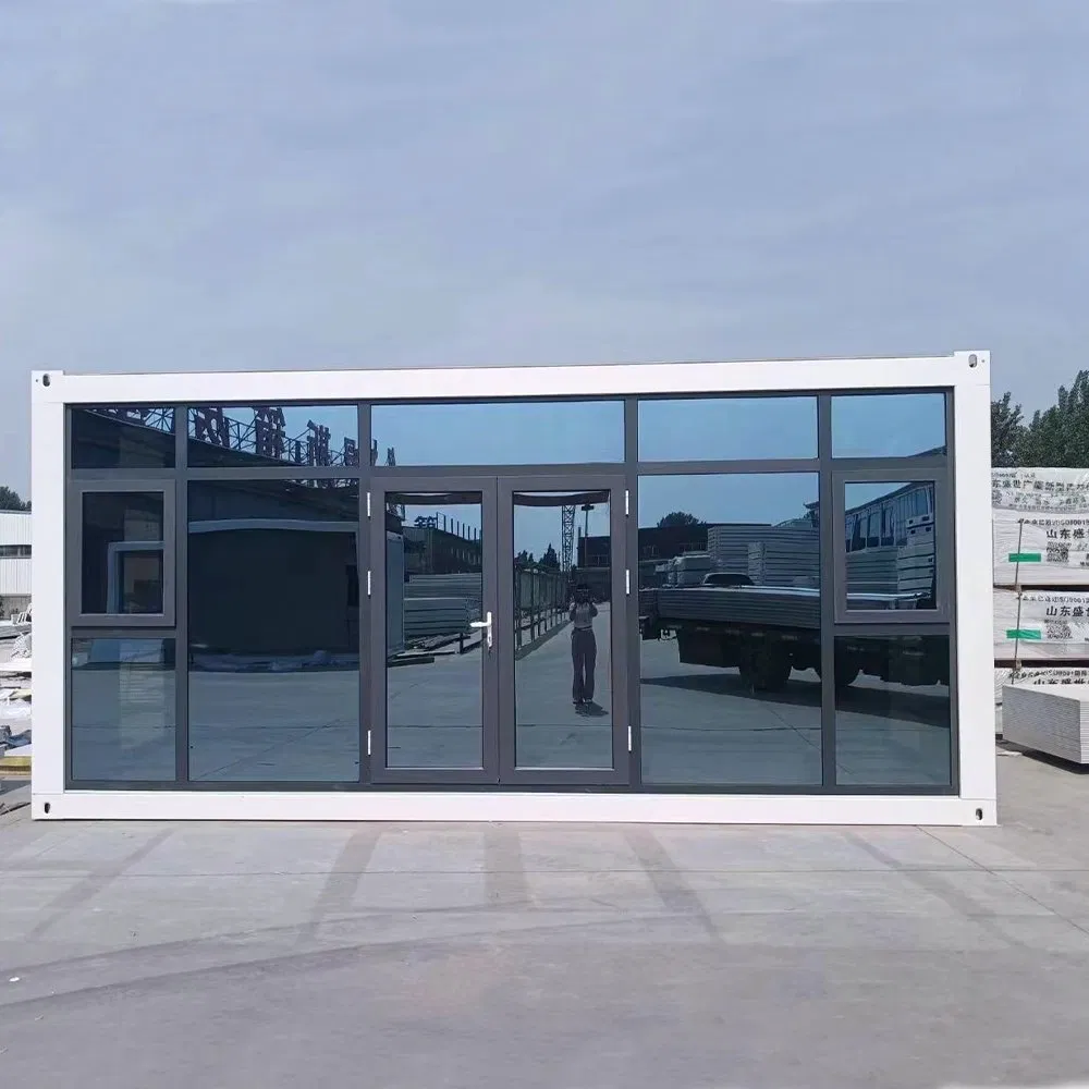 Rapidly Scalable Worker Camp Container with Sanitation Modules House