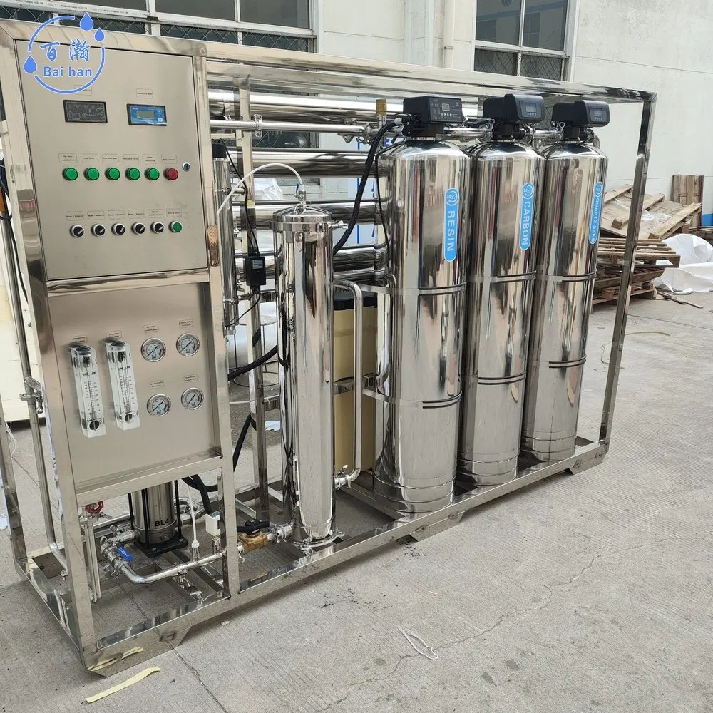 2000 Liters Per Hour Portable Water Treatment Drinking Water Filtration and Industrial Reverse Osmosis Softening System for Emergency Disaster Relief