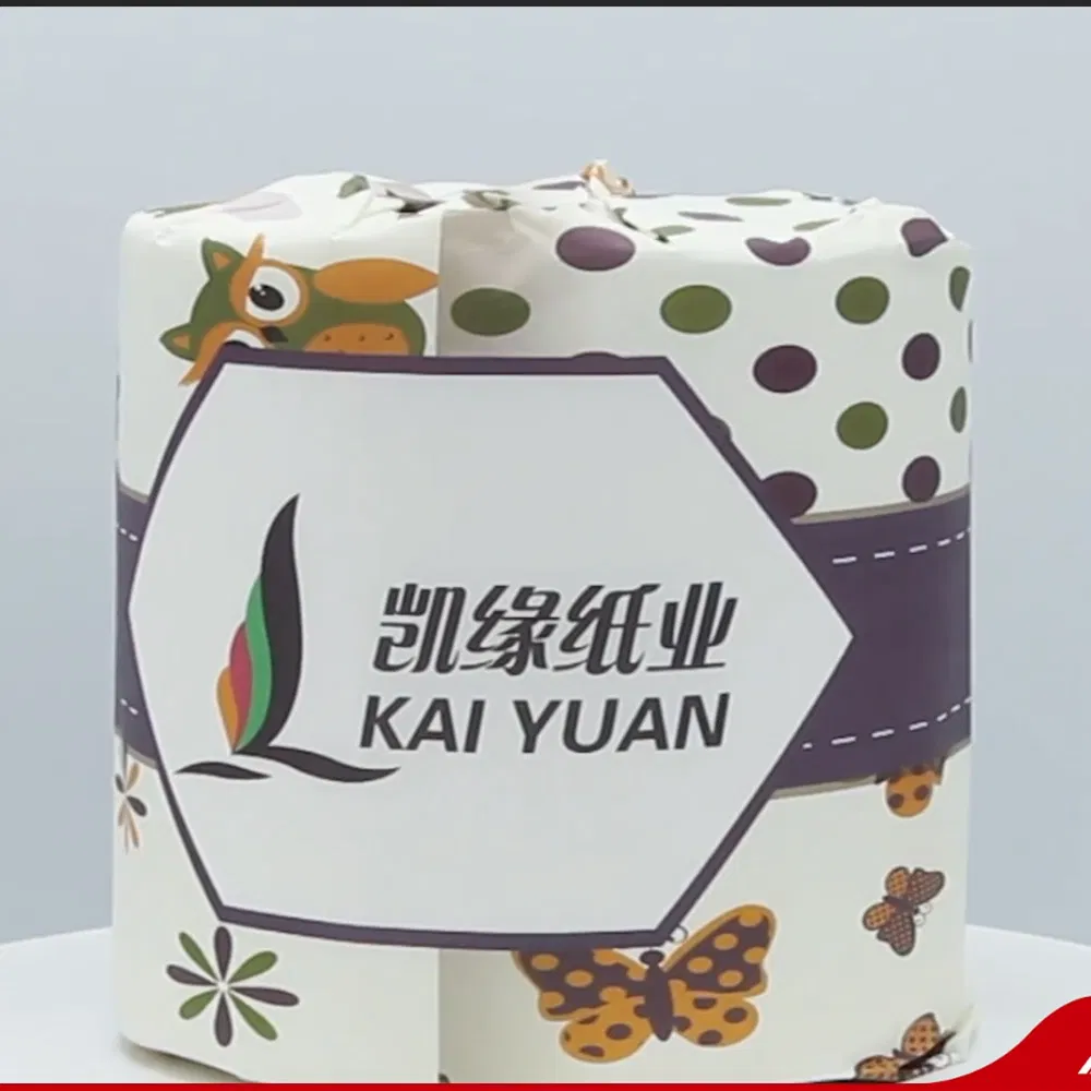 FSC OEM/ODM Eco-Friendly Customizable 1ply/2ply/3ply/4ply White Strong and Absorbable Toilet Tissue Paper Roll for Bathroom/Hotel/Home