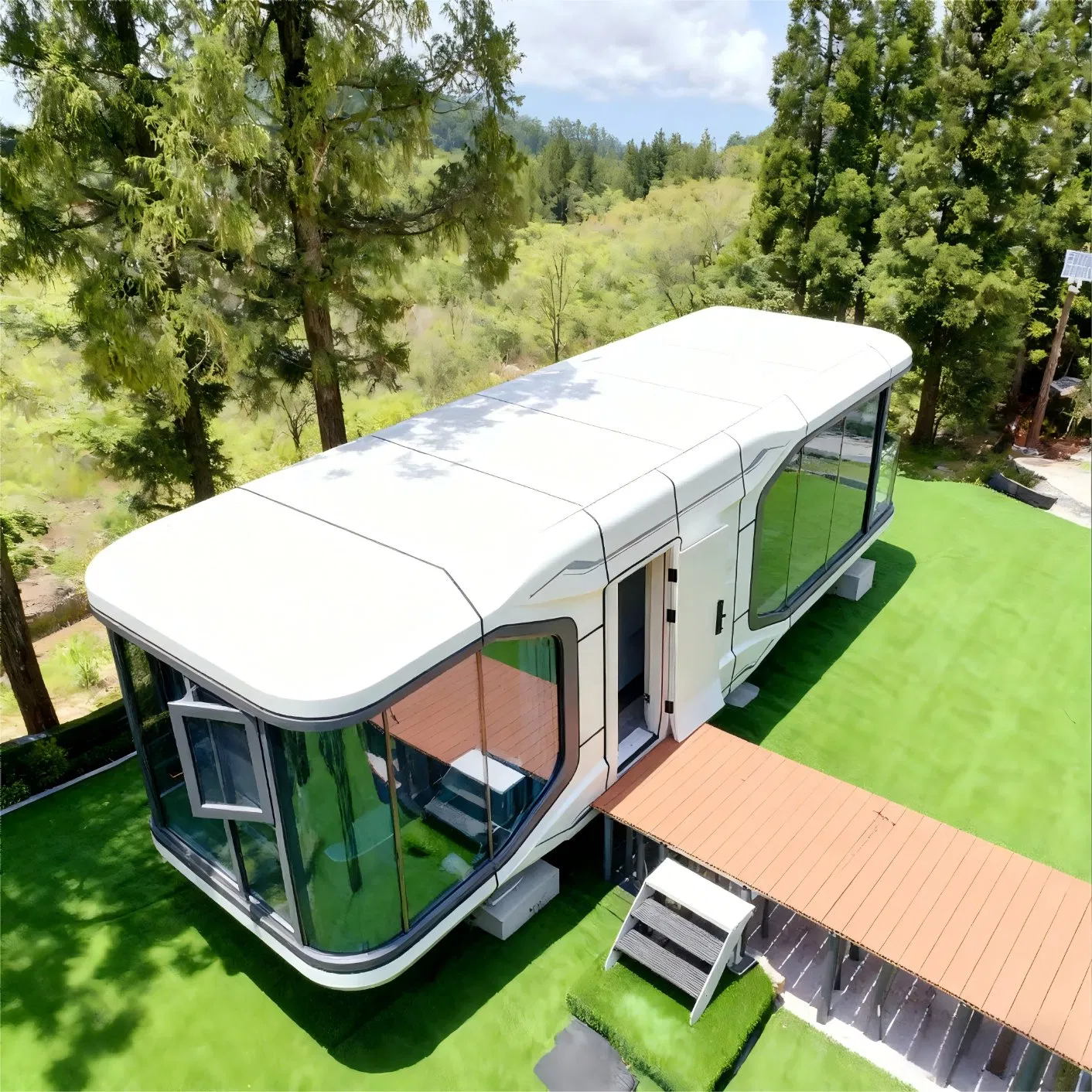 Expandable Capsule Housing Solution for Customized Residential and Mobile Office